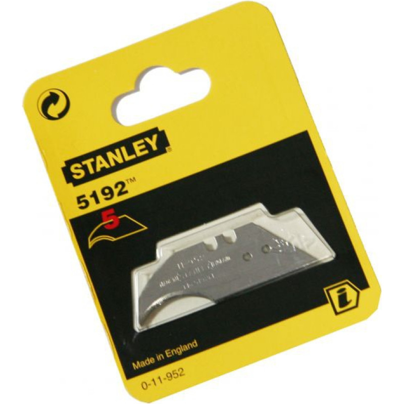 Stanley Hook blades type 5192 5pcs. 0-11-952