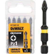 Dewalt Torsion PZ1x50mm 5pcs (DT7390T)