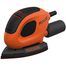 Black+Decker Black&Decker compact mouse BEW230K-QS, delta sander (orange/black, 55 watts, case)