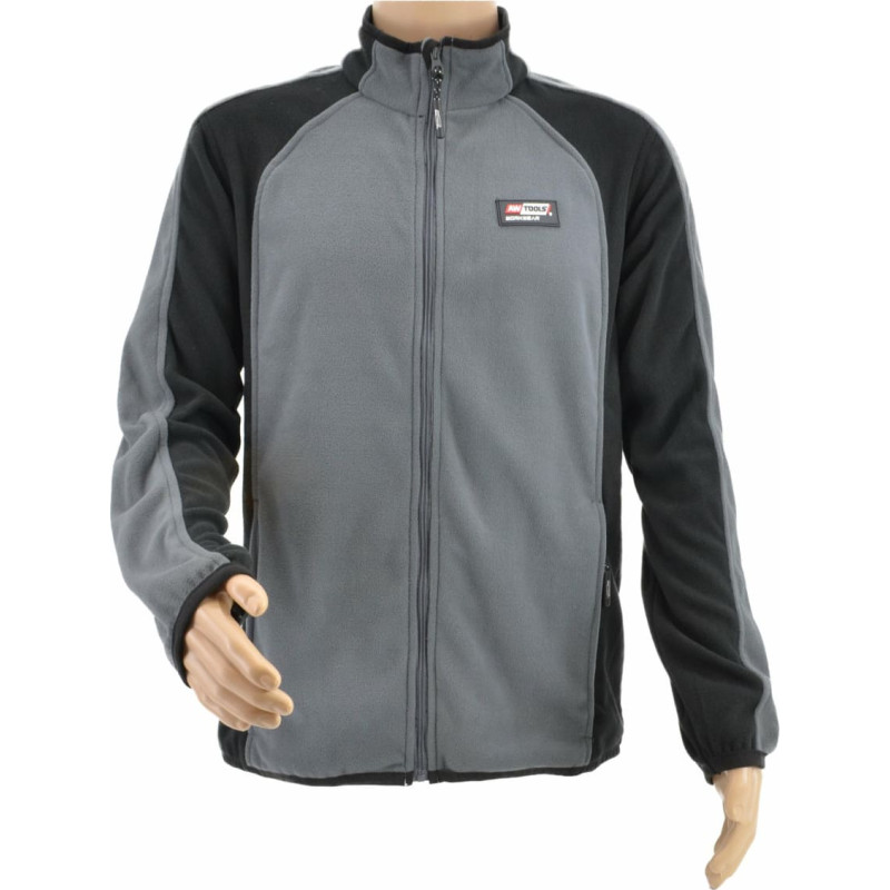 Awtools AW WORK ZIP FLEECE SWEATSHIRT T1/ GREY-BLACK/ S