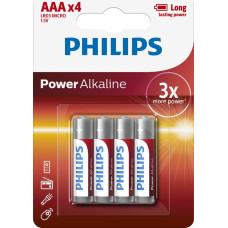Philips Power Alkaline baterija LR03P4B/10
