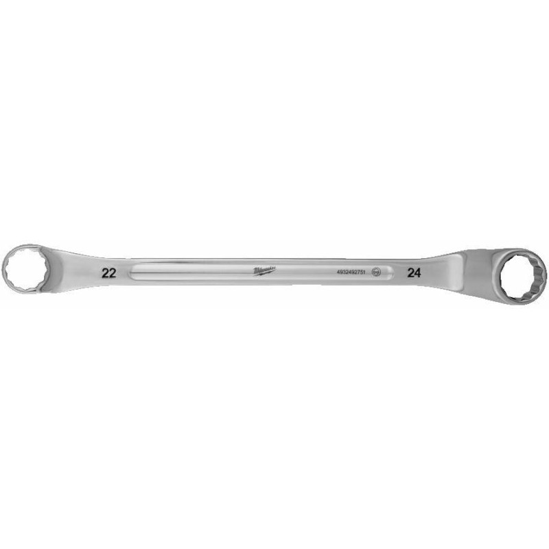 Milwaukee MILWAUKEE KLUCZ PODWÓJNIE ODGIĘTY 75° - 22x24mm