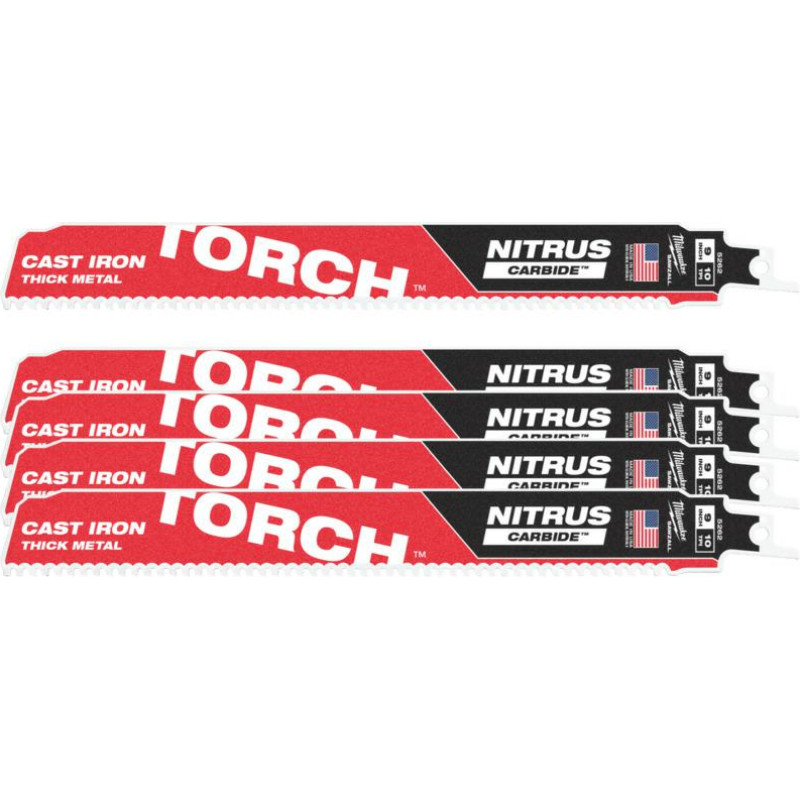 Milwaukee BRZESZCZOT DO PIŁY SZABLASTEJ 230 TCT TORCH NITRUS/5szt.