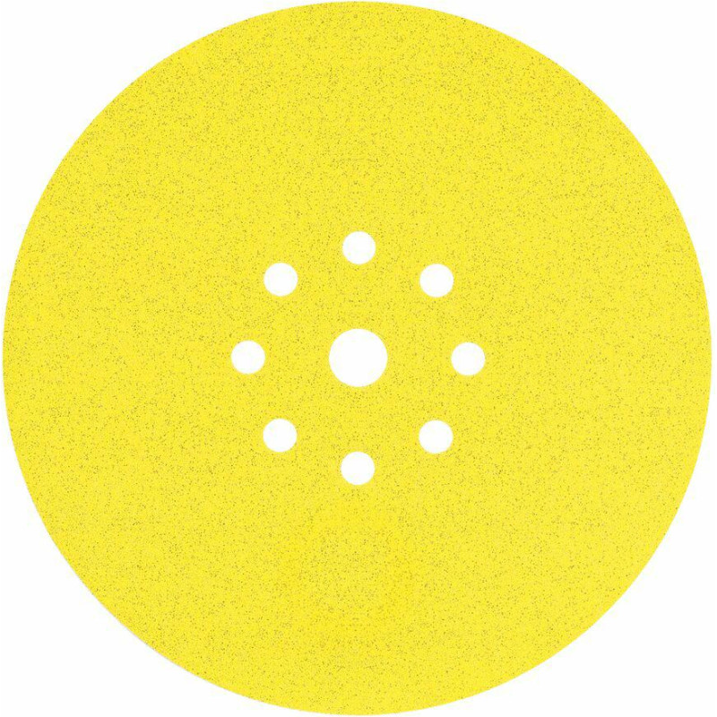 Dewalt KRĄŻEK 225mm  P80 9 OTWORÓW /10szt.