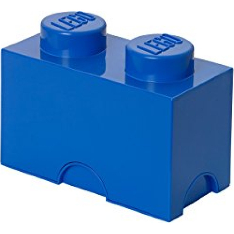 Room Copenhagen LEGO Storage Brick 2 blue - RC40021731