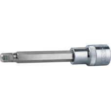 Ks Tools Antgalis galvutė ilgai Hex 1/2" CHROMEplus,on hang tag 12mm, KS Tools