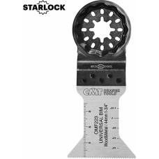 CMT Įgilinamo pjovimo peilis metalas, medis 44mm Z1,4mm BiM Co8 STARLOCK, CMT