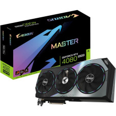 Gigabyte Graphics Card|GIGABYTE|NVIDIA GeForce RTX 4080 SUPER|16 GB|GDDR6X|256 bit|PCIE 4.0 16x|GPU 2625 MHz|Triple slot Fansink|GV-N408SAORUSM-16GD