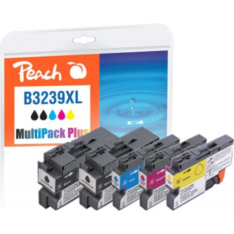 Peach Ink Economy Pack Plus 321016 (compatible with Brother LC-3239XLVALP)
