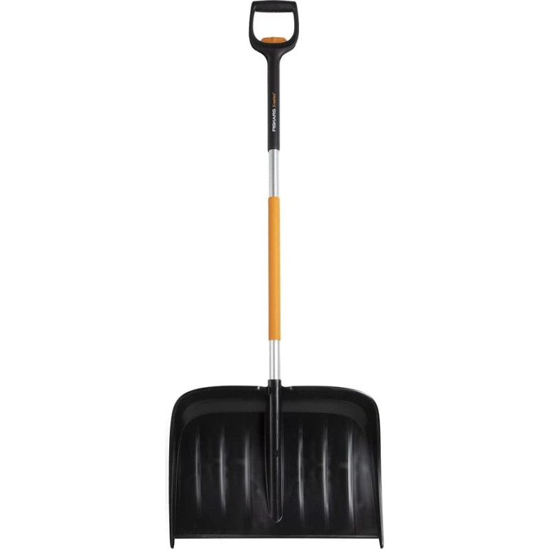 Fiskars X-series telescopic snow plow, snow shovel (black/yellow, 53cm)