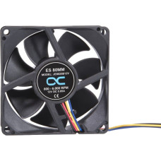 Alphacool ES 80mm 800-6,000rpm Fan 80x80x25mm, Case Fan (Two Ball Bearing, PWM)