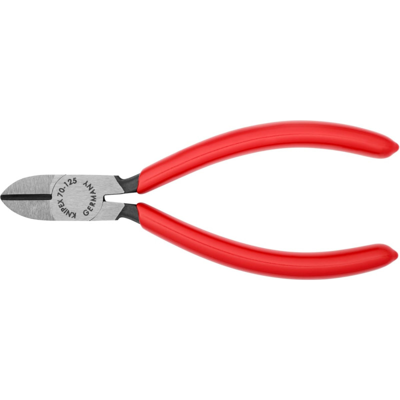 Knipex side cutters 70 01 125, cutting pliers (red, length 125mm)
