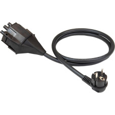 Nrjkick NRGkick plug attachment earthing contact type E + F 13A (EU), adapter (black, 1.30 meters, for NRGkick charging unit)