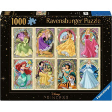 Ravensburger Puzzle Disney Princess - Nouveau Art Princesses (1000 pieces)