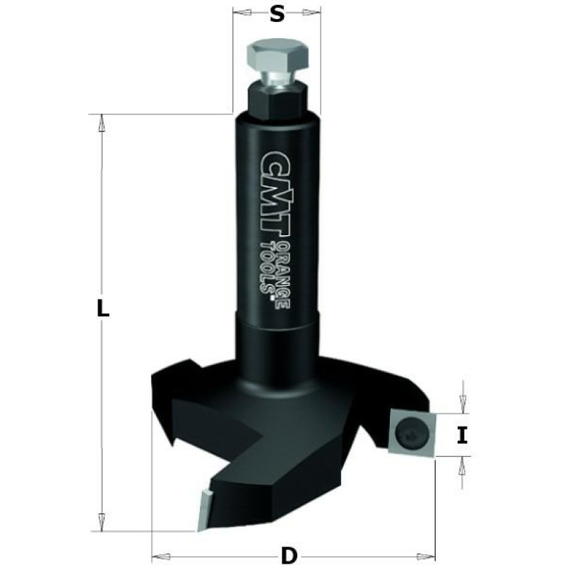 CMT Freza HW Z3 S=12X50 D=60X12X80, CMT