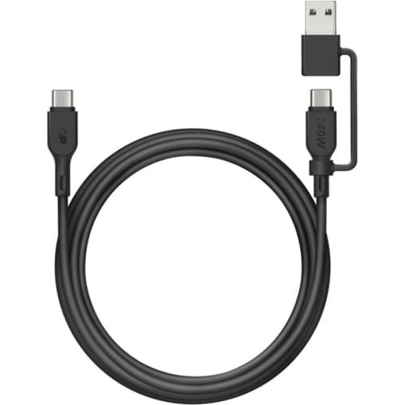 Gp Batteries GP 240W Lade- & Sync Kabel USB-A auf USB-C und USB-A