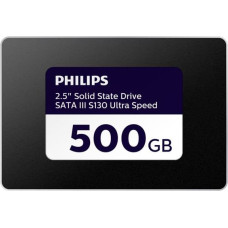 Philips Internal SSD       500GB 2.5  SATA III S130 Ultra Speed
