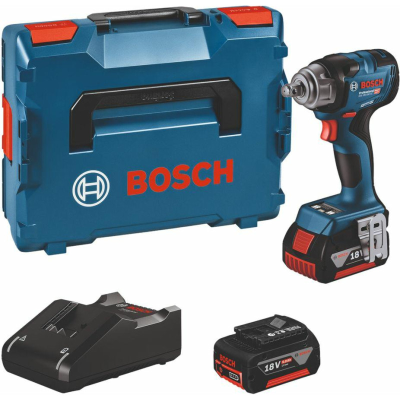 Bosch KLUCZ UDAROWY 1/2" GDS 18V-330 HC 2x5,0Ah 330Nm LB