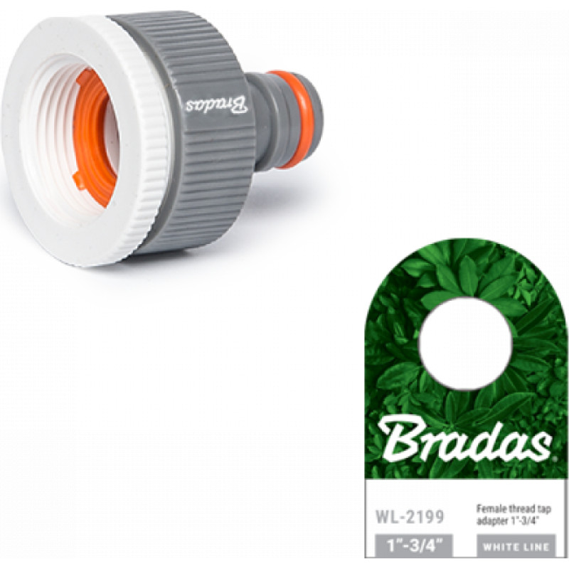 Bradas PRZYŁĄCZE NA KRAN  1" - 3/4" /WHITE LINE