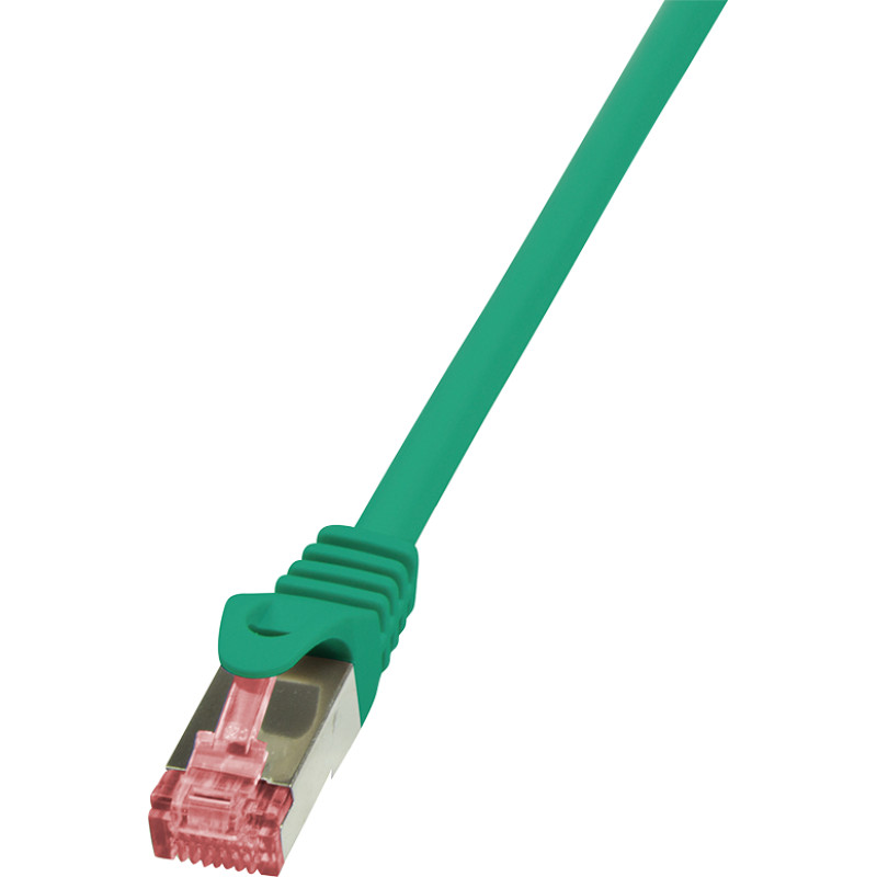 Logilink CAT 6 Patchcord S/FTP PIMF Green 1M (CQ2035S)