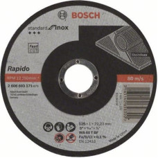 Bosch MET125MM X 1,0MM X 22MM STANDARD FOR INOX