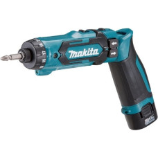Makita DF012DSE cordless pen screwdriver/pivot screwdriver + case + 2 Batteries 1.5Ah