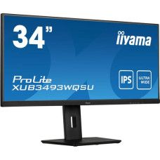 Iiyama ProLite XUB3493WQSU-B5 kompiuterio monitorius 86,4 cm (34") 3440 x 1440 pikseliai UltraWide Quad HD LED Juoda