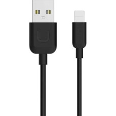 Usams USB cable Usams USB-A - Lightning 1 m Black (63877-uniw)