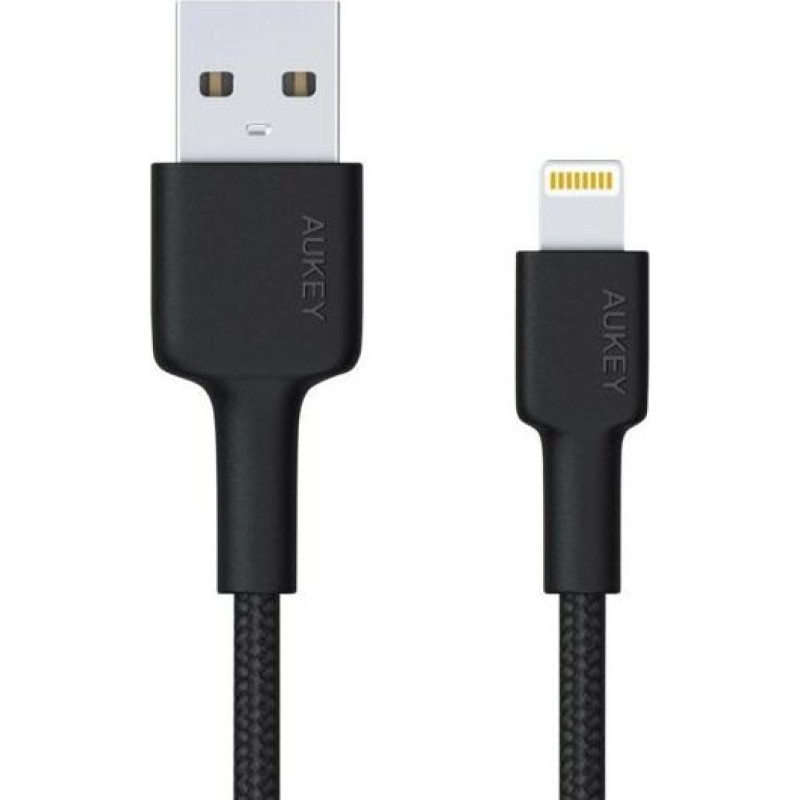 Aukey USB cable Aukey USB-A - Lightning 2 m Black (1_788898)