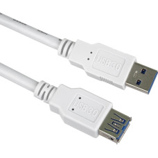 Premiumcord USB cable PremiumCord USB-A - USB-A 1 m White (ku3paa1w)