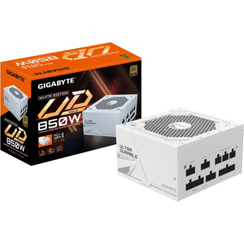 Gigabyte UD850GM PG5W maitinimo blokas 850 W 20+4 pin ATX ATX Juoda