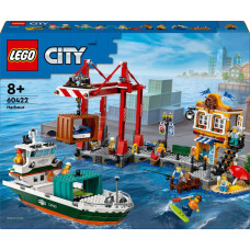 Lego 60422 City Harbor with Cargo Ship, construction toy