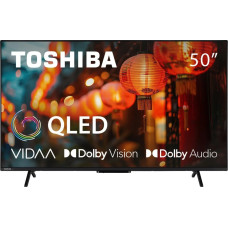 Toshiba TV Set|TOSHIBA|50"|4K/Smart|3840x2160|Wireless LAN|Bluetooth|Android TV|Black|50QV2463DG