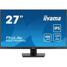 Iiyama ProLite XU2793QSU-B7 LED display 68,6 cm (27") 2560 x 1440 pikseliai Wide Quad HD Juoda