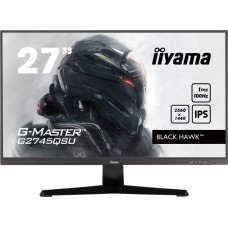 Iiyama G-MASTER G2745QSU-B2 kompiuterio monitorius 68,6 cm (27") 2560 x 1440 pikseliai Wide Quad HD LED Juoda