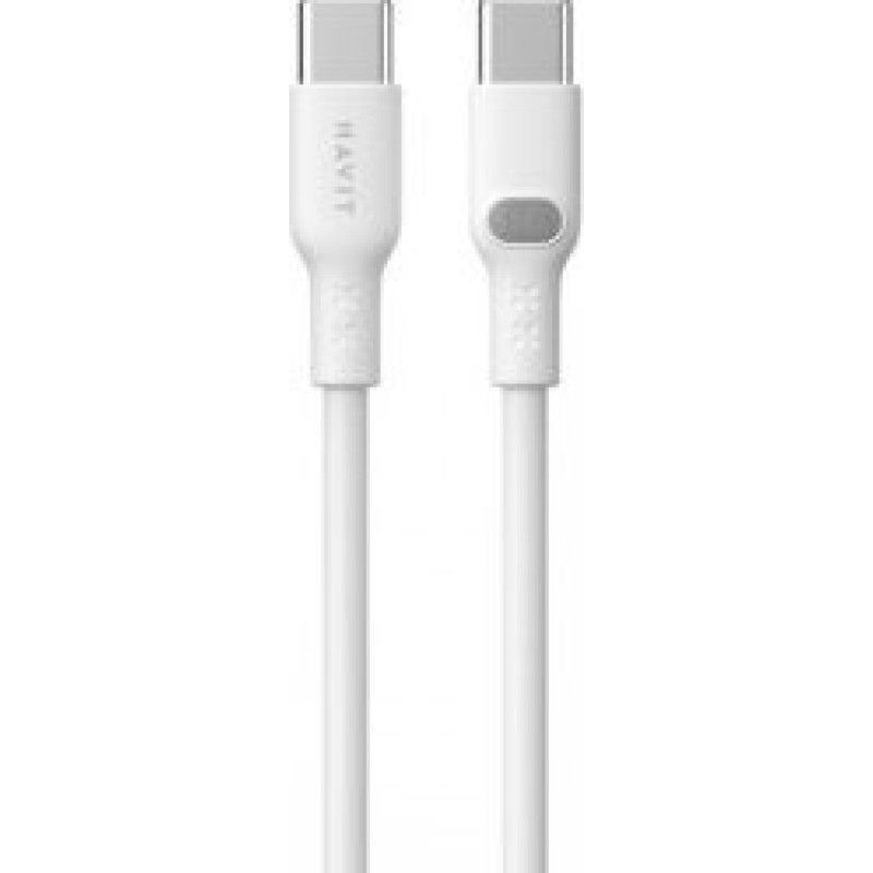 Havit Kabel Havit Typ C-Typ C CB6280 (biały| 100cm)