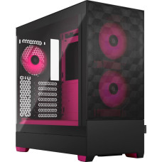 Fractal Design Pop Air RGB magenta Core TG Clear Tint, Tower Case (black/magenta)
