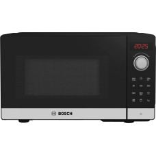 Bosch Serie 2 FEL023MS2 mikrobangų krosnelė Juoda, Nerūdijančiojo plieno Mikrobangų krosnelė be papildomų funkcijų Stalviršis 20 L 800 W