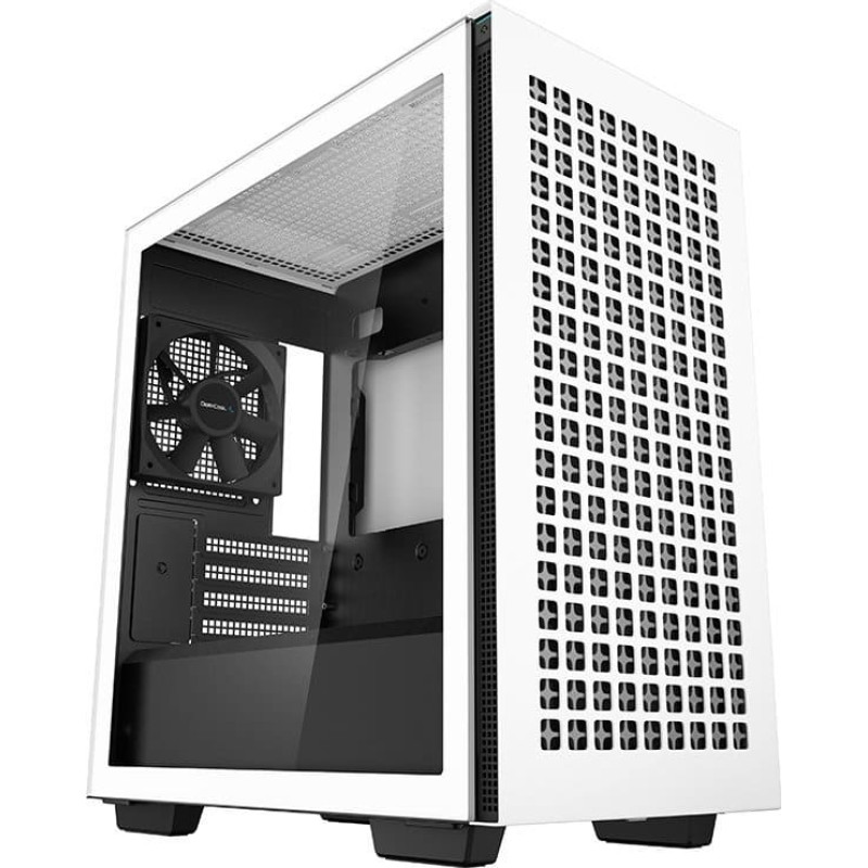 Deepcool CH370 WH „Mini Tower“ Balta