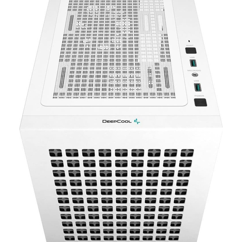 Deepcool CH370 WH „Mini Tower“ Balta