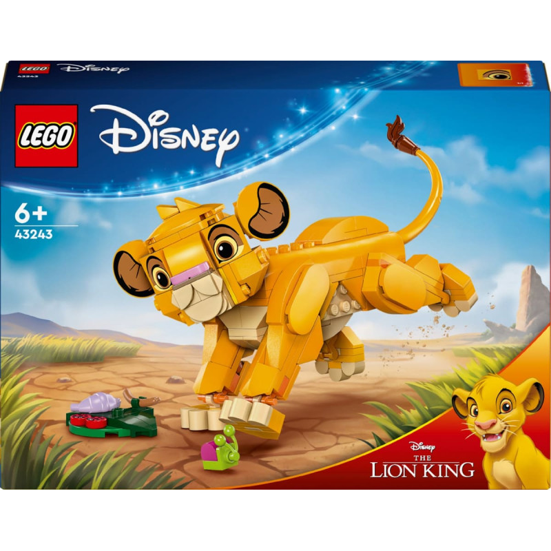Lego 43243 Disney Classic Simba, the King's Lion Cub, construction toy