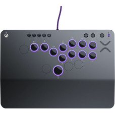 Turtle Beach PDP Victrix Pro KO Leverless Fight Stick Pilka USB Žaidimų kovų pultas PC, Xbox Series S, Xbox Series X
