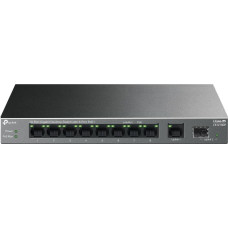 Tp-Link LiteWave LS1210GP tinklo komutatorius Ne-valdomas Gigabit Ethernet (10/100/1000) Maitinimas per Eternetą (PoE) Juoda
