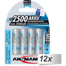 Ansmann 12x4 Ansmann maxE NiMH bat. 2500 Mignon AA 2400 mAh