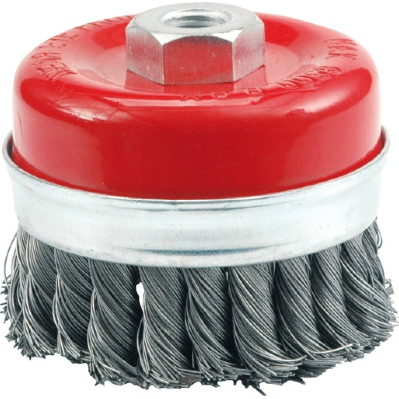 Vorel SZCZOTKA CZOŁOWA 65mm, DRUT SKRĘCANY, GWINT 06974