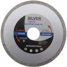Silver TARCZA DIAMENTOWA 125 x 5,0 x 22,2mm PEŁNA