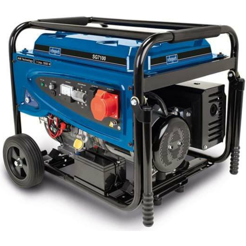 Generatorius benzininis 5500W SG7100 5906219903 SCHEPPACH