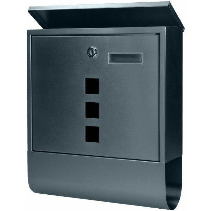 Orno SKRZYNKA NA LISTY HAITI ANTRACYT