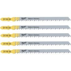 Milwaukee BRZESZCZOT DO WYRZYNARKI T344D 105mm KOMPLET - 5szt. DO DREWNA SZYBKIE CIĘCIE