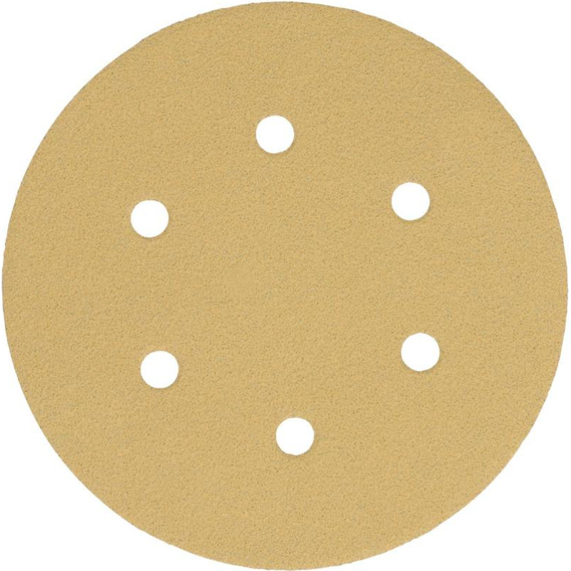 Milwaukee KRĄŻEK ŚCIERNY PREMIUM HP 150/6 OTWORÓW P80 /50 szt.